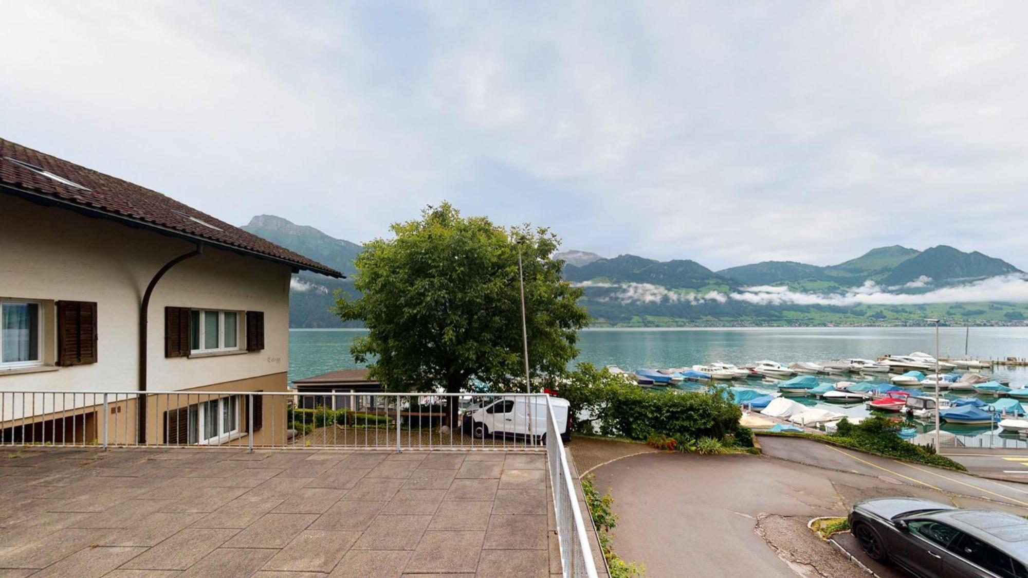 Modern And Charming Apartment On The Shores Of Lake Lucerne แกร์เซา ภายนอก รูปภาพ