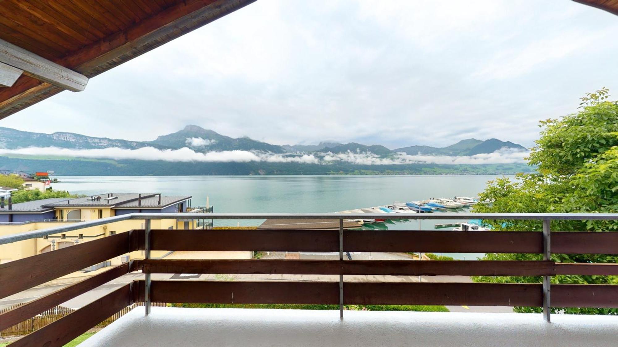 Modern And Charming Apartment On The Shores Of Lake Lucerne แกร์เซา ภายนอก รูปภาพ